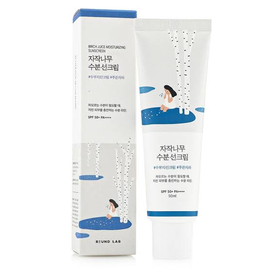 Round Lab Birch Moisturizing Sunscreen UVLock SPF 45+ Broad Spectrum 50ML