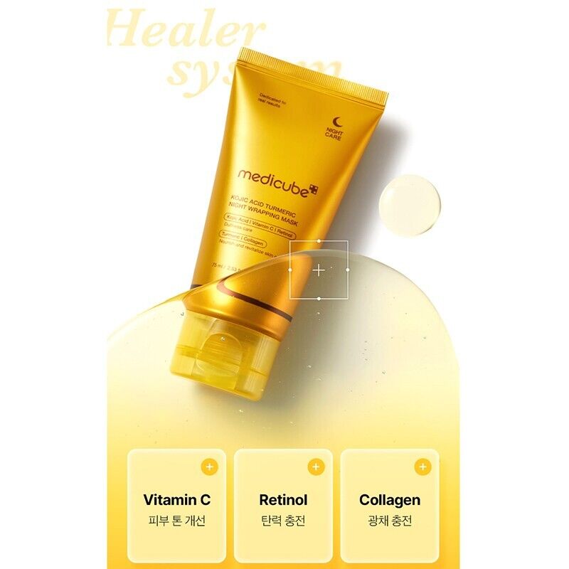 Medicube - Kojic Acid Turmeric Night Wrapping Mask 75ml