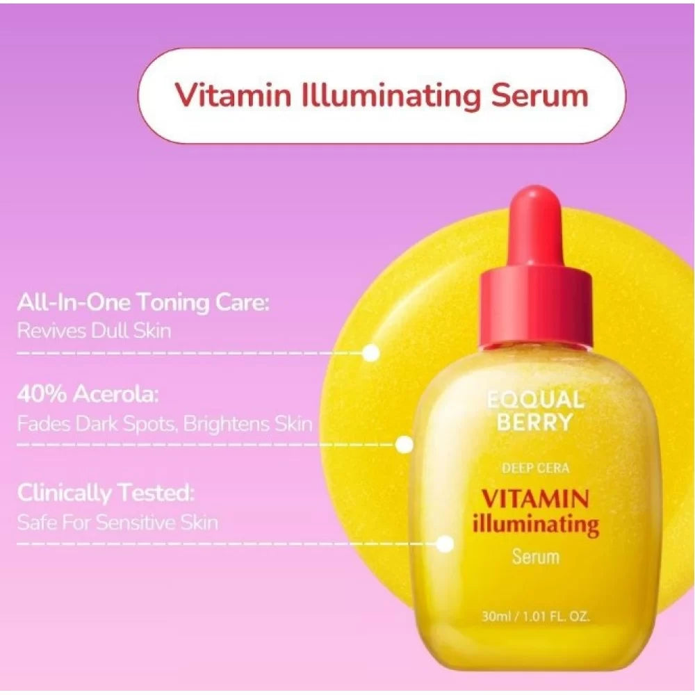 Eqqualberry - Vitamin Illuminating Serum 30ml