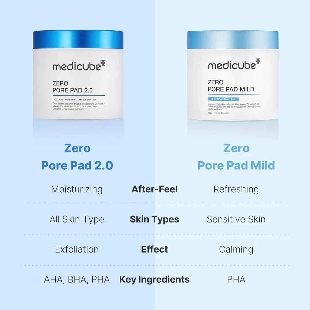 Medicube Zero Pore Pad Mild 70pads