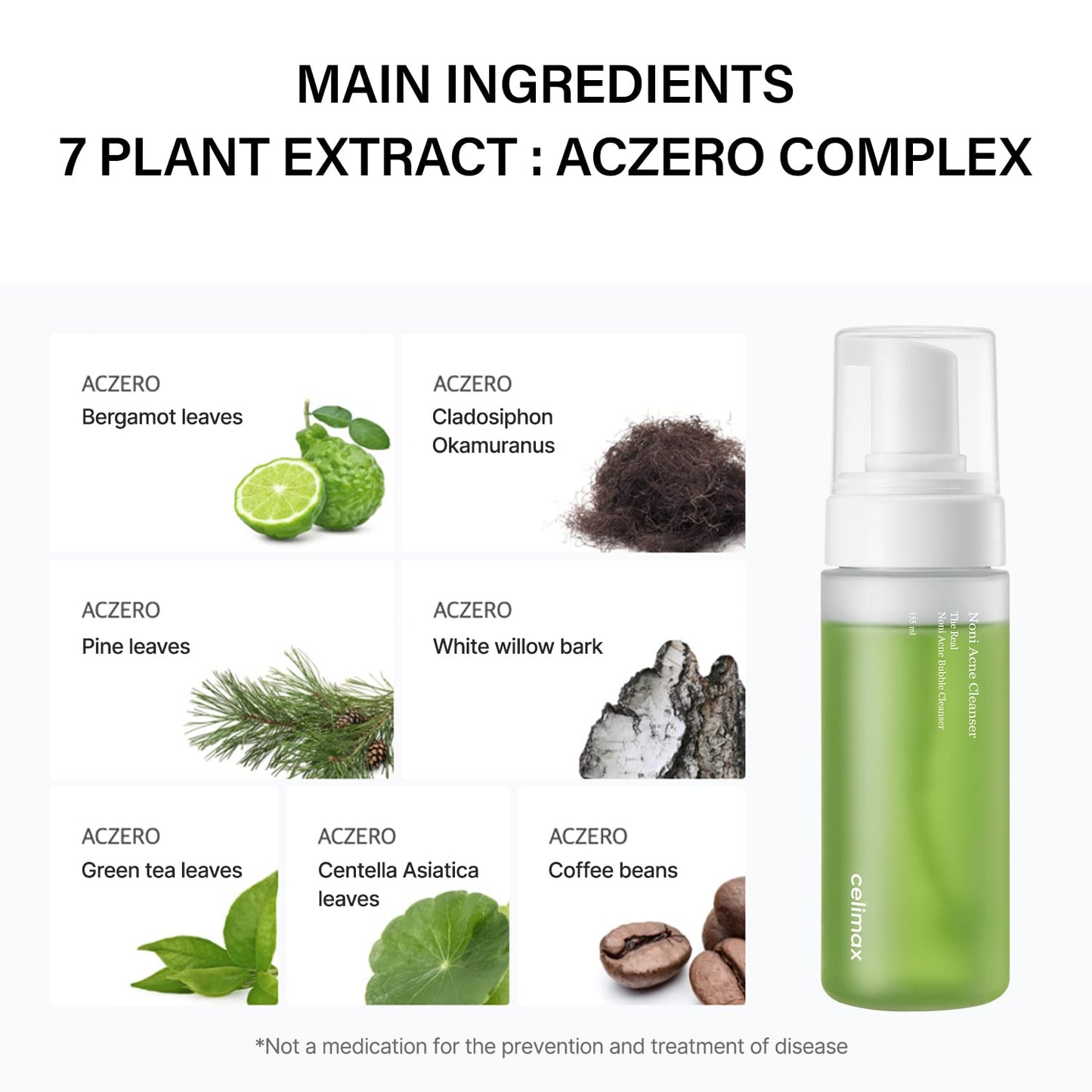 Celimax noni acne cleanser-155ML