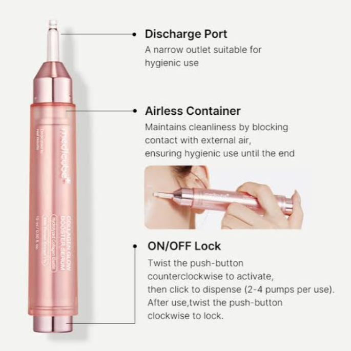 Medicube Collagen Glow Booster Milk Serum β Twist & Click (15ml / 0.5 fl. oz.)