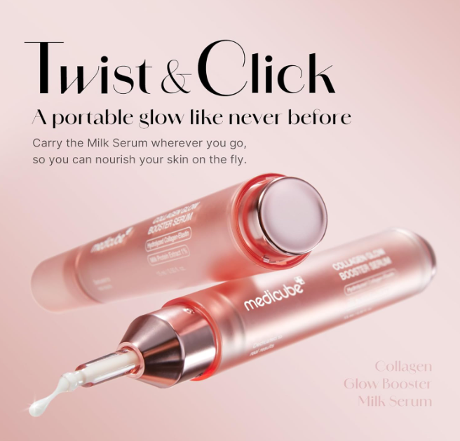 Medicube Collagen Glow Booster Milk Serum β Twist & Click (15ml / 0.5 fl. oz.)