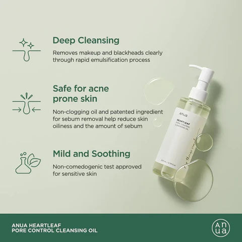 Anua - Heartleaf Pore Control Cleansing Oil 200ml