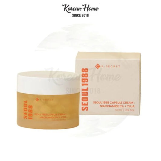 KSECRET Seoul 1988 Capsule Cream : NIACINAMIDE 5% + YUJA (50ml)