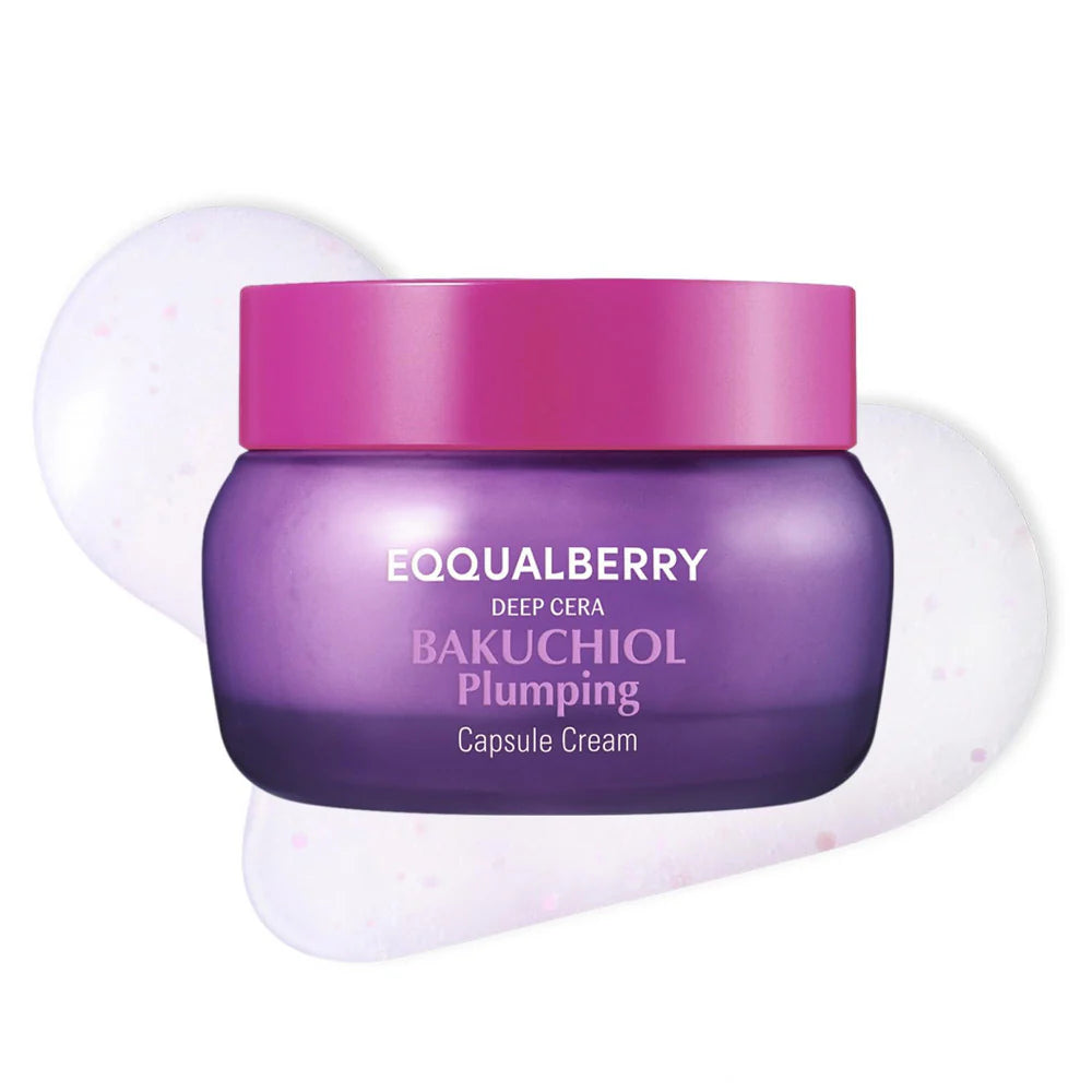 EQQUALBERRY Bakuchiol Plumping Capsule Cream 50ml