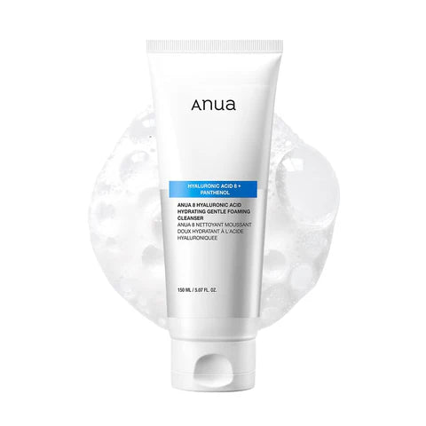 Anua 8 Hyaluronic Acid Hydrating Gentle Foaming Cleanser 150ML/5.07 FL.OZ.