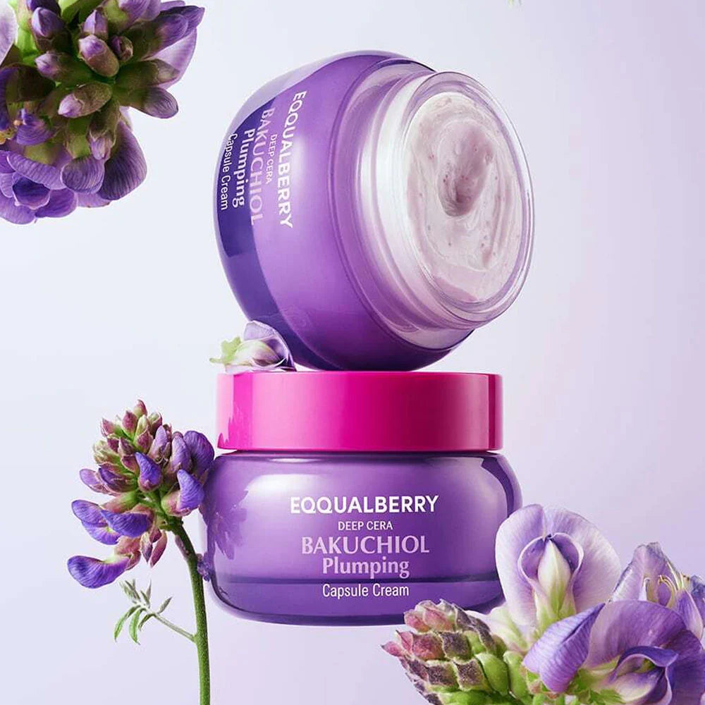 EQQUALBERRY Bakuchiol Plumping Capsule Cream 50ml