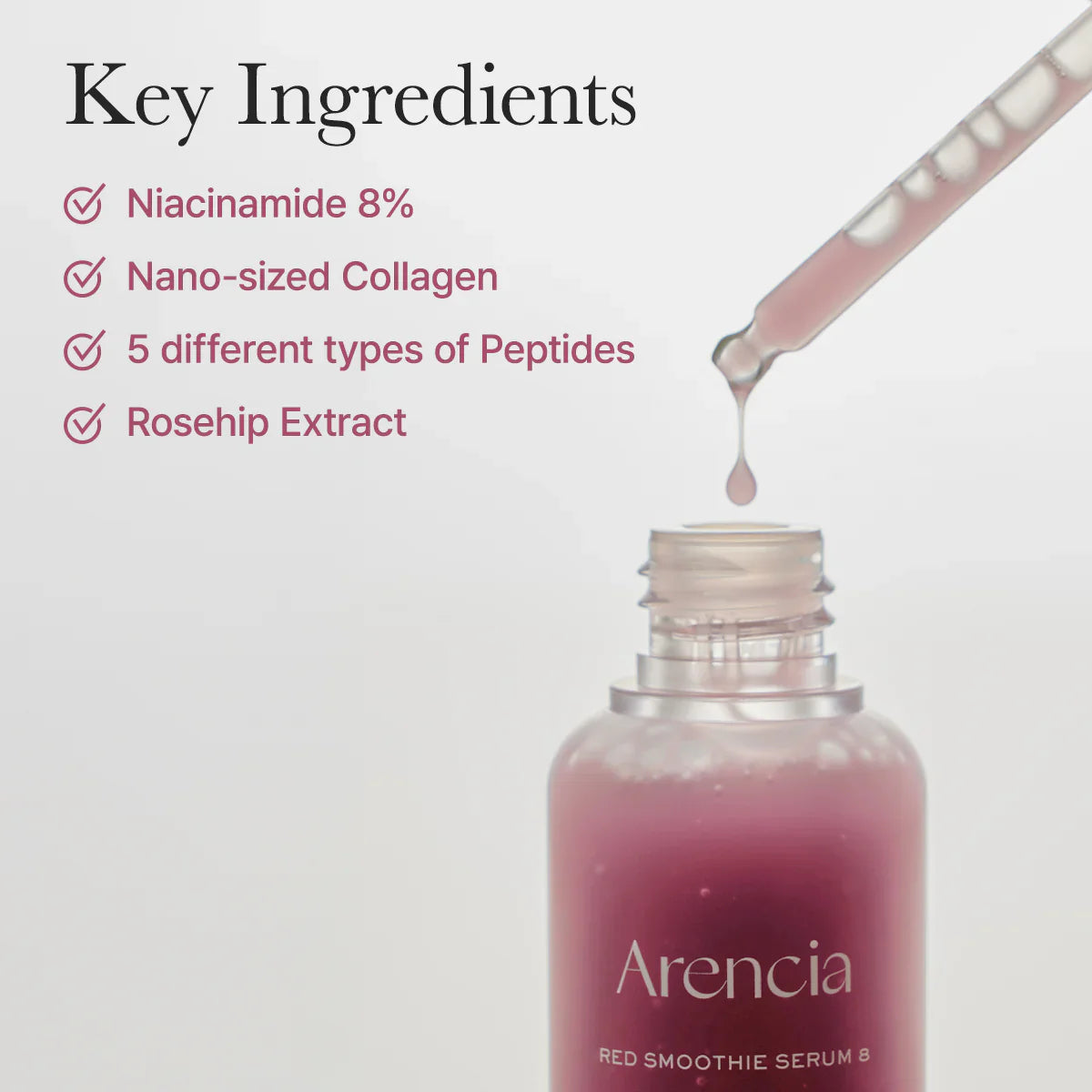 Arencia Red Smoothie Serum 8 (30ml)