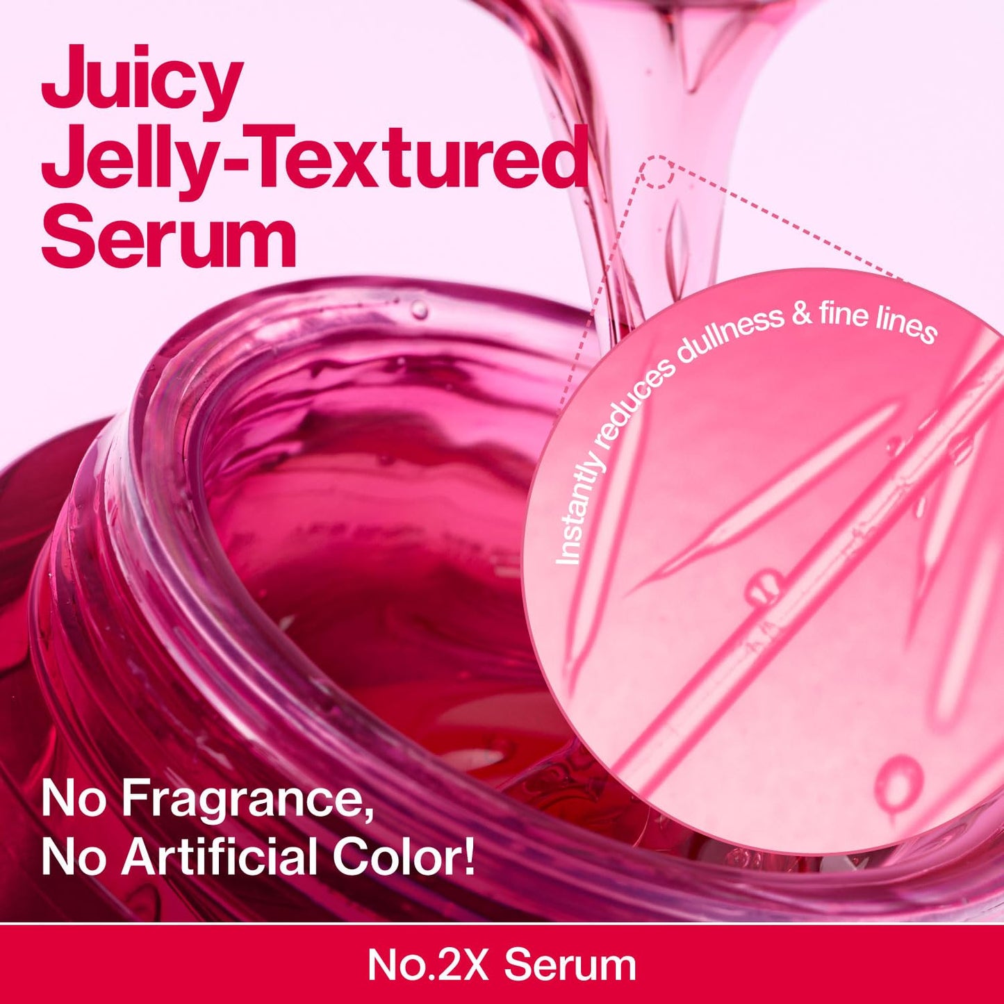 Numbuzin No.2X Rose PDRN Collagen Plumping Serum - 30ML