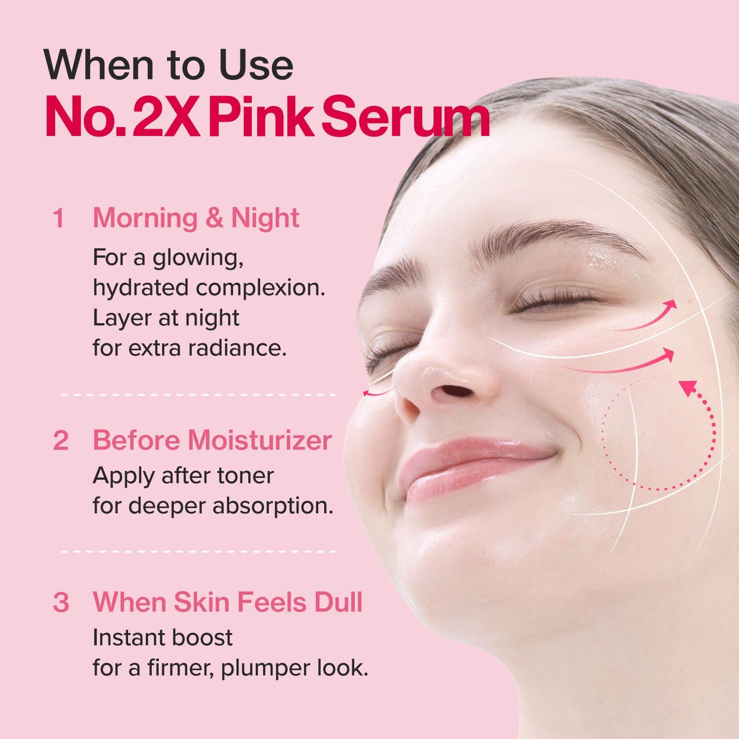 Numbuzin No.2X Rose PDRN Collagen Plumping Serum - 30ML