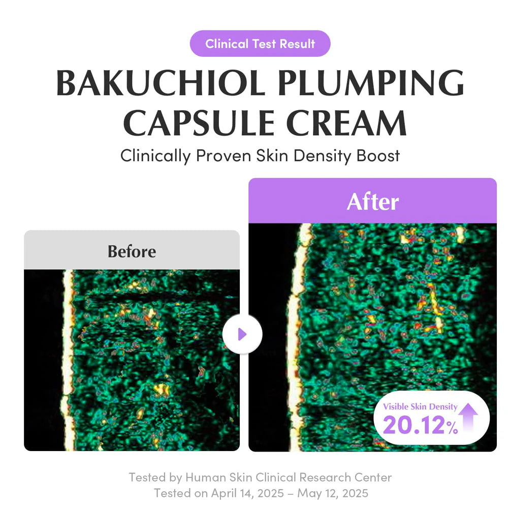 EQQUALBERRY Bakuchiol Plumping Capsule Cream 50ml