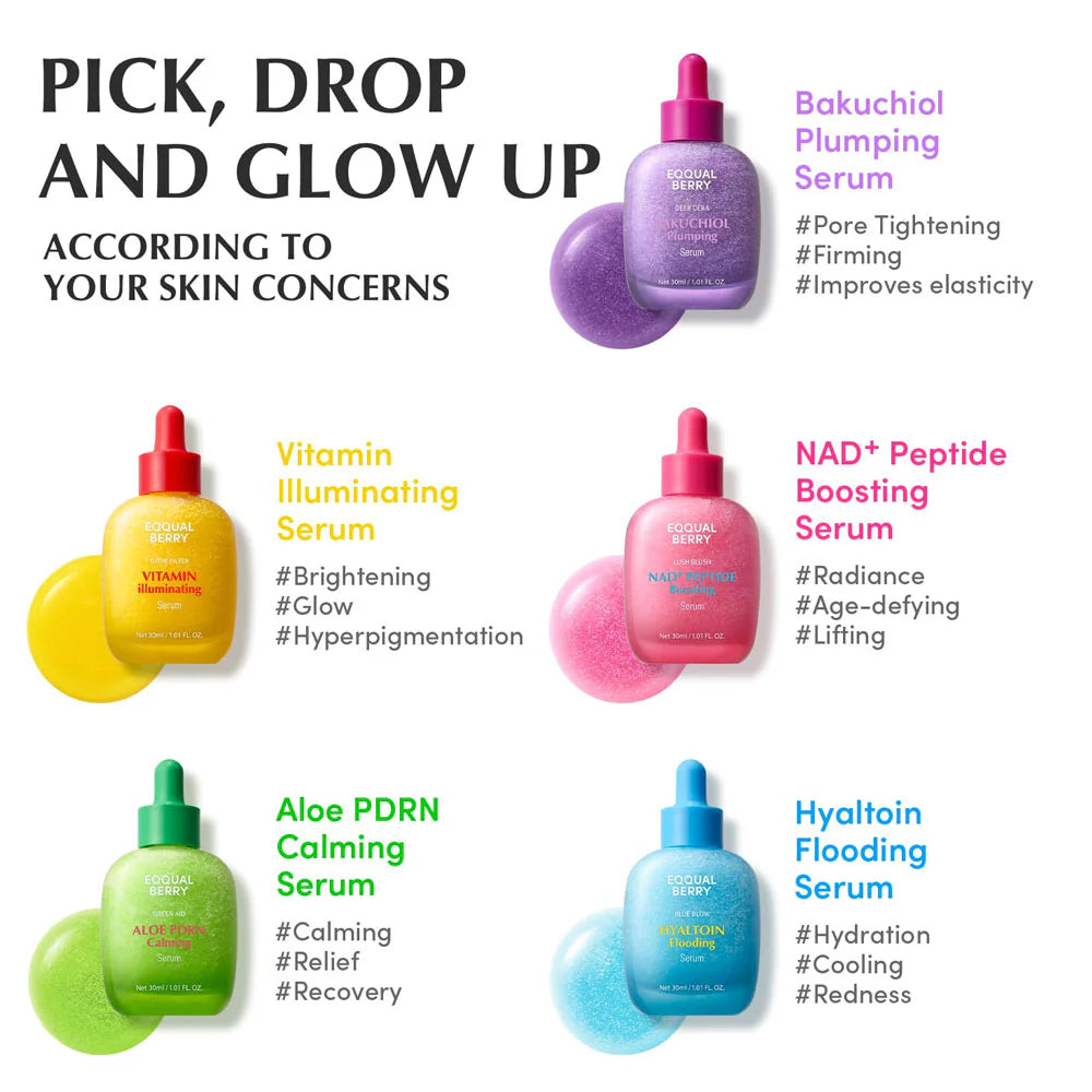 EQQUALBERRY NAD+ Peptide Boosting Serum 30ml