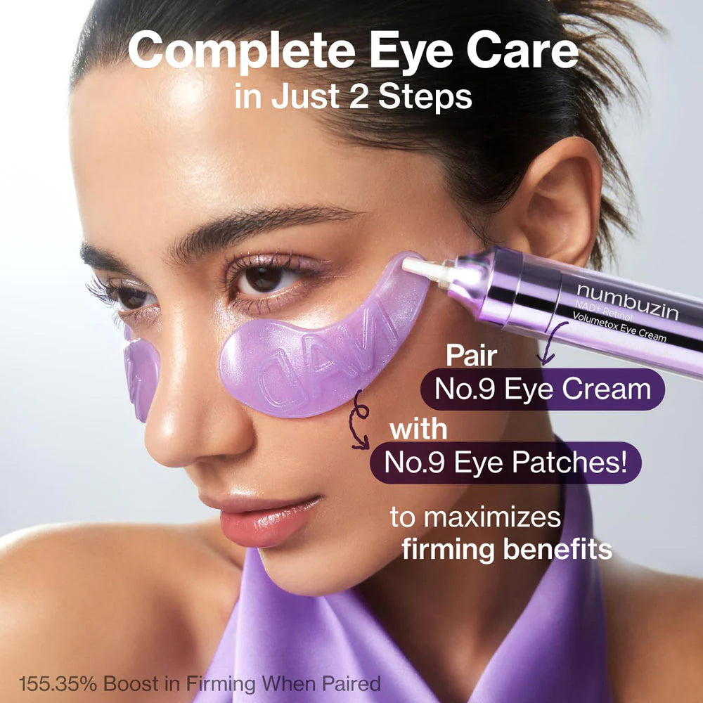 Numbuzin No.9 NAD+ Retinol Volumetox Eye Cream 10ml