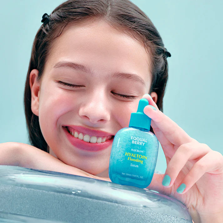 Eqqualberry - Blue Blow Hyaltoin Flooding Serum - 30ml