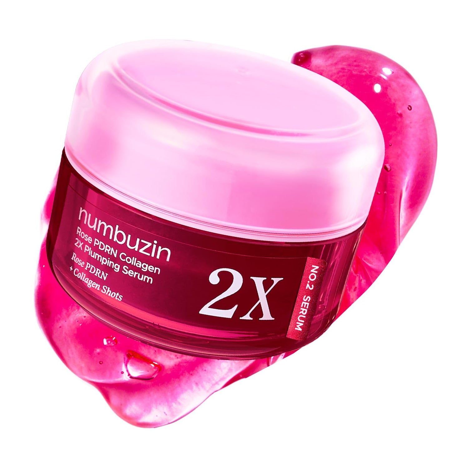 Numbuzin No.2X Rose PDRN Collagen Plumping Serum - 30ML