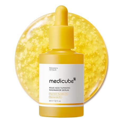 medicube Kojic Acid Turmeric Clarifying & Balancing Capsule Serum for Troubled Skin - 30ML