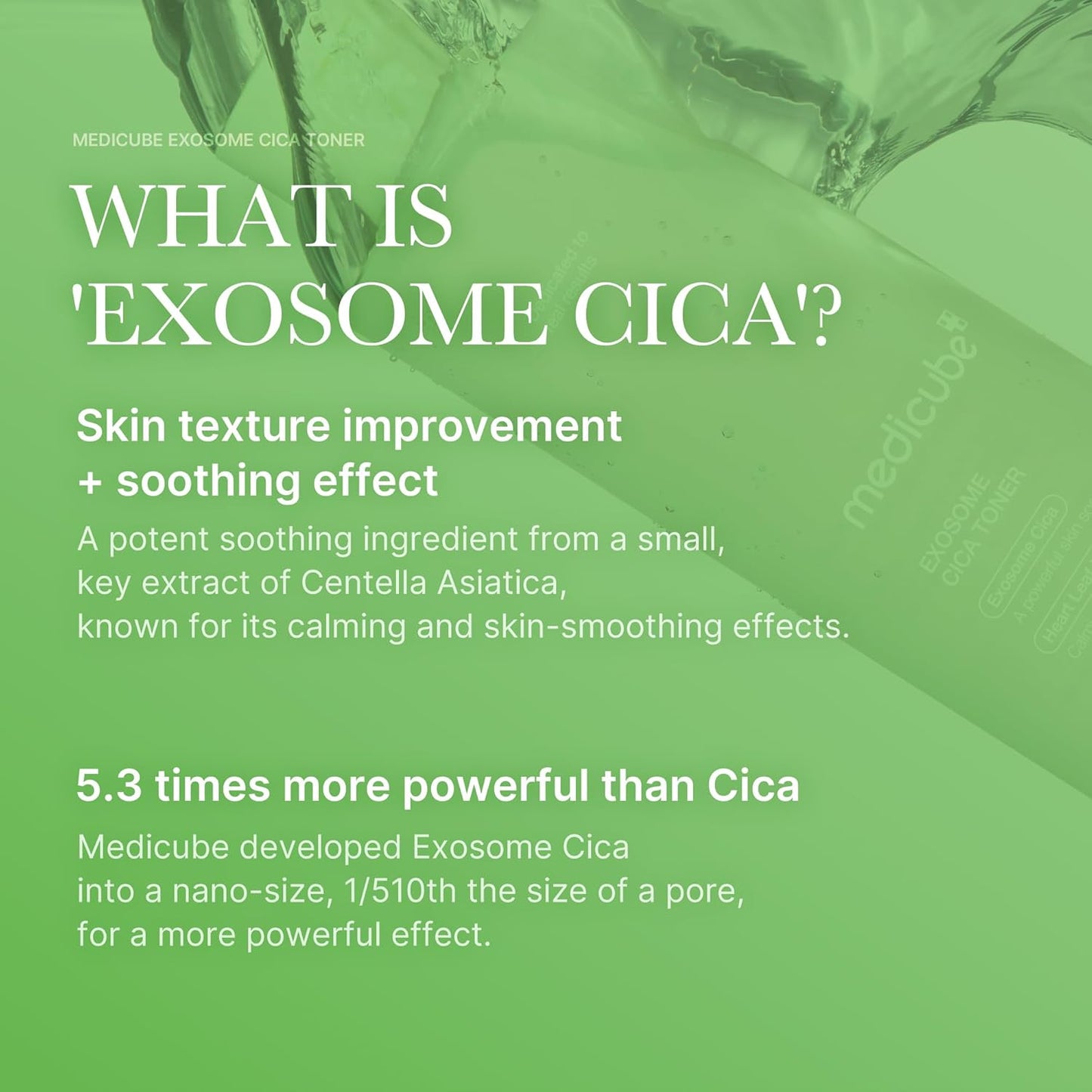 medicube Exosome Cica Toner - 210 ML