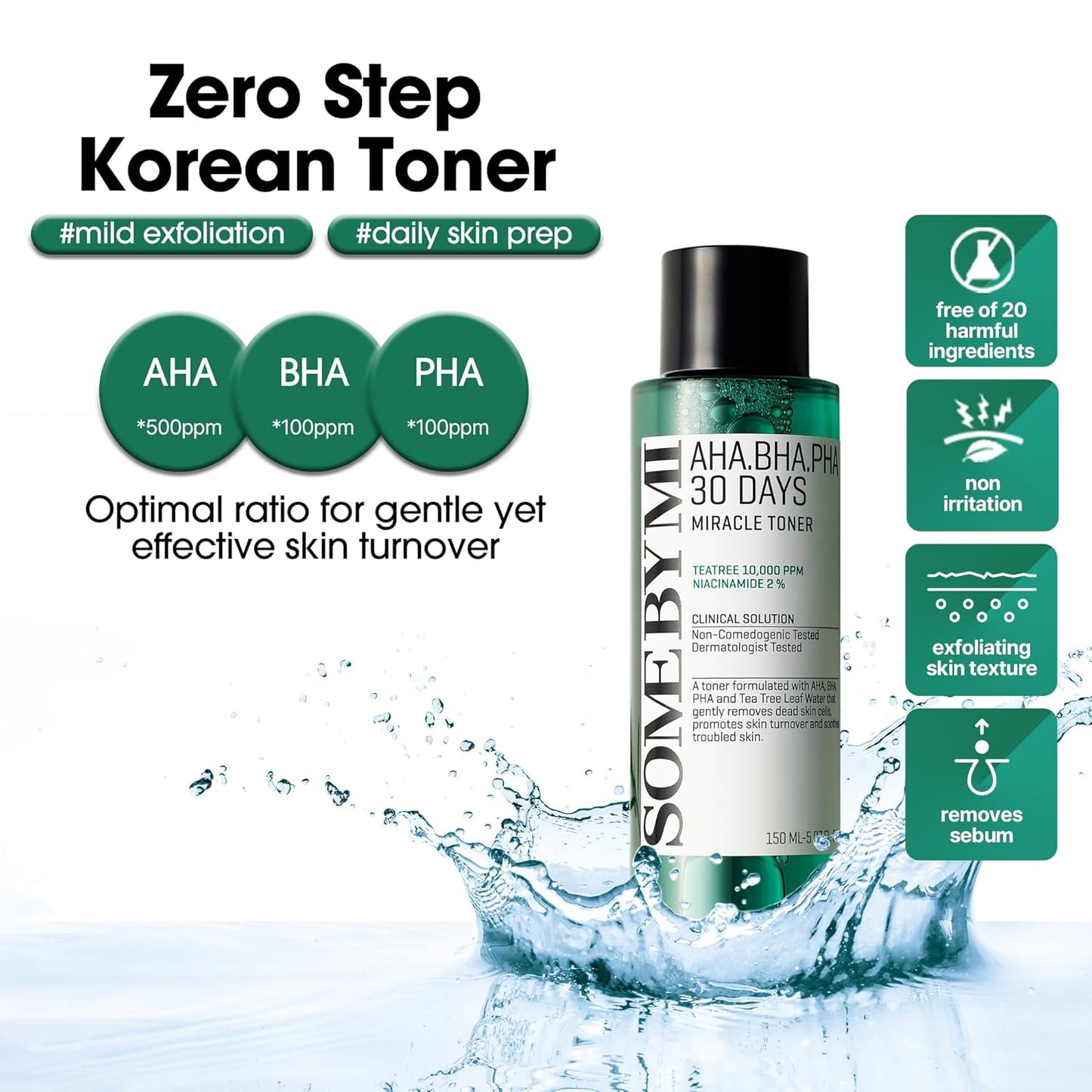 SOME BY MI AHA BHA PHA 30 Days Miracle Toner - 150ML