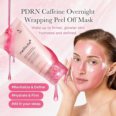 medicube Wrapping Mask PDRN Caffeine Overnight Peel Off - 75 ML
