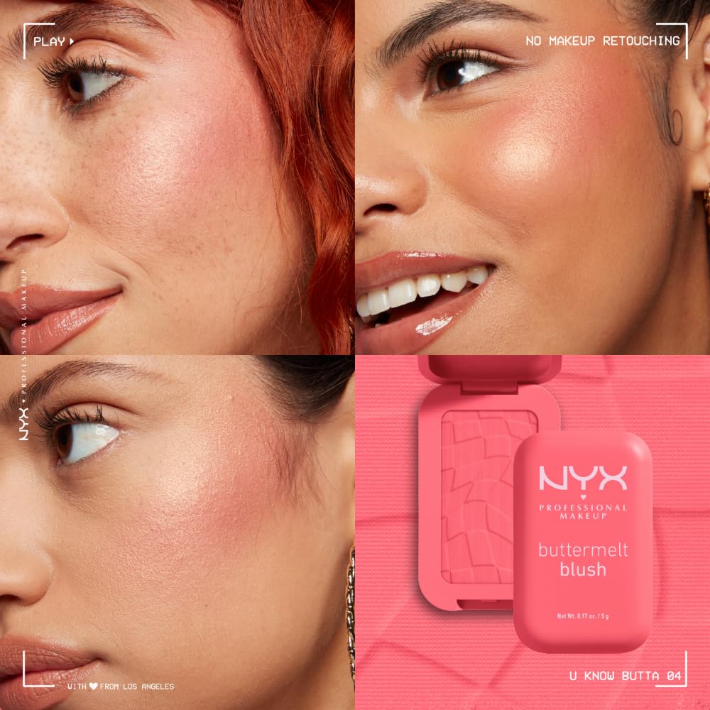 NYX Professional Makeup Buttermelt Powder Blush – U Know Butta