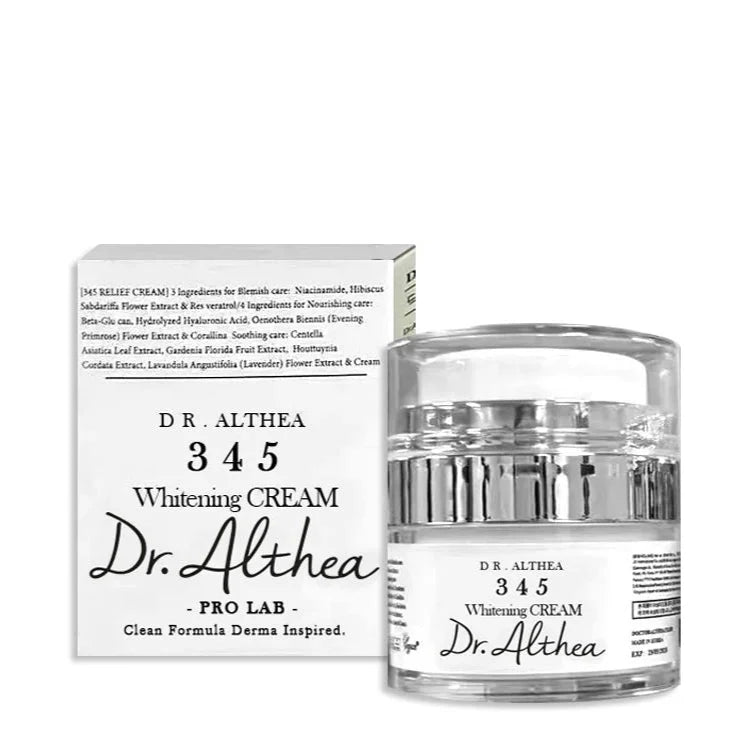 Dr.Althea 345 Relief Cream – Whitening &amp; Brightening Moisturizer (50ml)