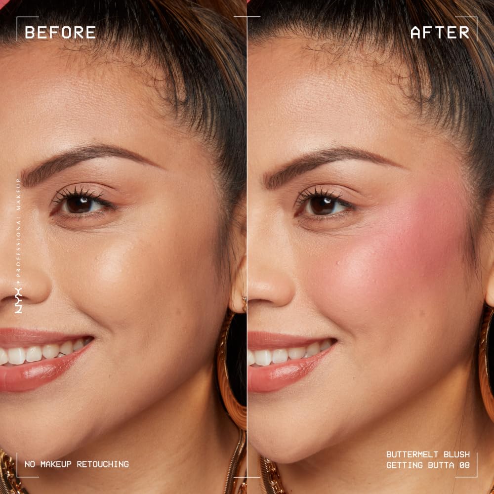 NYX Professional Makeup Buttermelt Powder Blush – Getting Butta