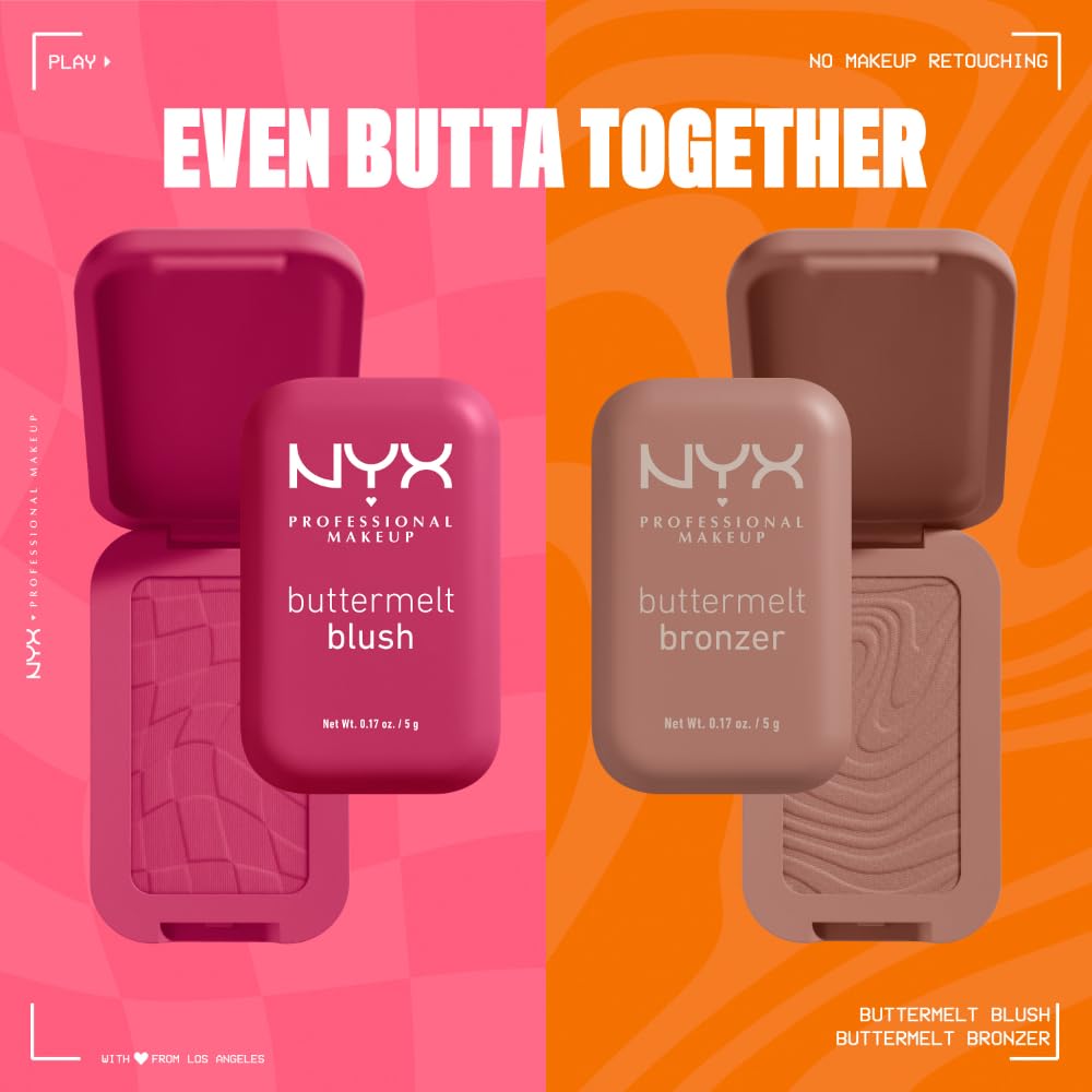 NYX Professional Makeup Buttermelt Powder Blush – Getting Butta