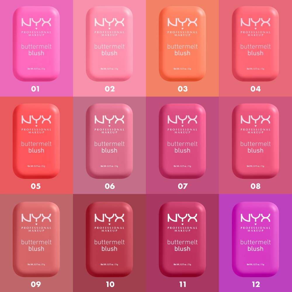 NYX Professional Makeup Buttermelt Powder Blush – For The Butta