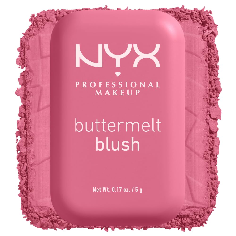 NYX Professional Makeup Buttermelt Powder Blush – For The Butta