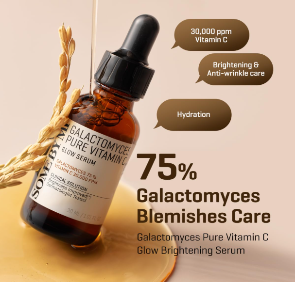 SOME BY MI,  Galactomyces Pure Vitamin C Glow Serum (30ml / 1.01 fl.oz.)