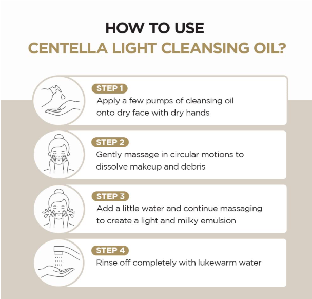 Centella Light Cleansing Oil (200ml / 6.76 fl.oz)