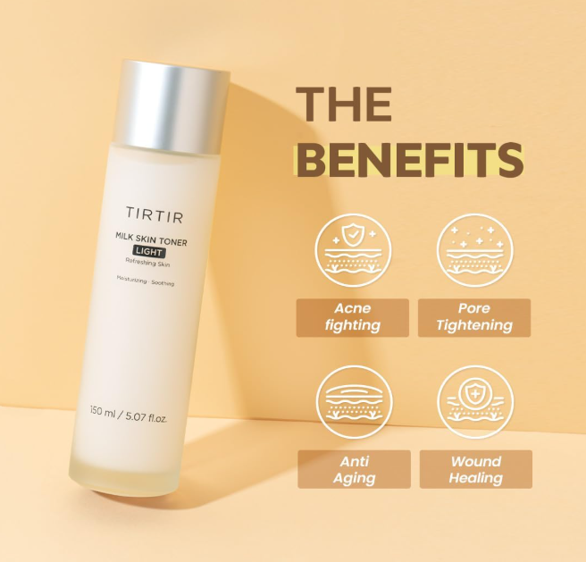 TIRTIR Milk Skin Toner Light (150ml)