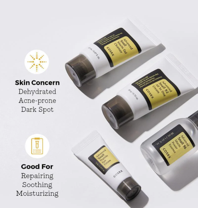 COSRX All About Snail Kit – Complete Snail Mucin Skincare Set