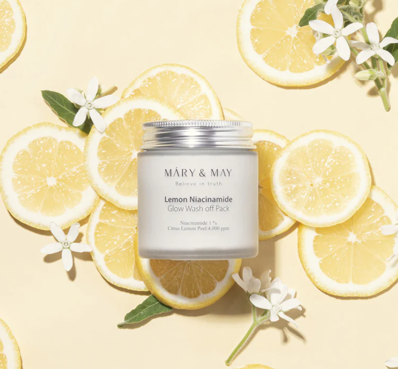 Mary & May Lemon Niacinamide Glow Mask (125g)