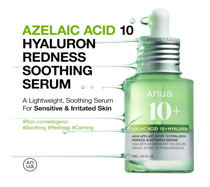 ANUA 10+ Azelac Acid Serum (30ml / 1.01 fl.oz)