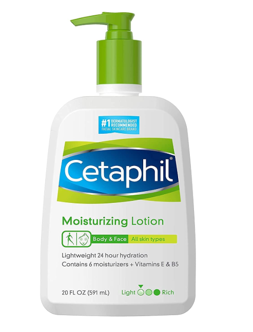 Cetaphil Moisturizing Lotion for Dry to Normal, Sensitive Skin (591ml)