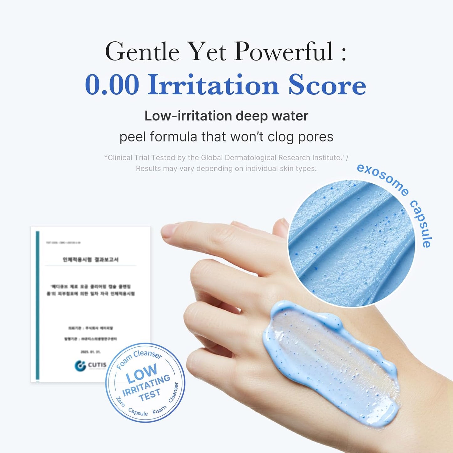 medicube Zero Pore Capsule Cleansing Foam – AHA, BHA & PHA Deep Pore Cleanser (4.23 oz)