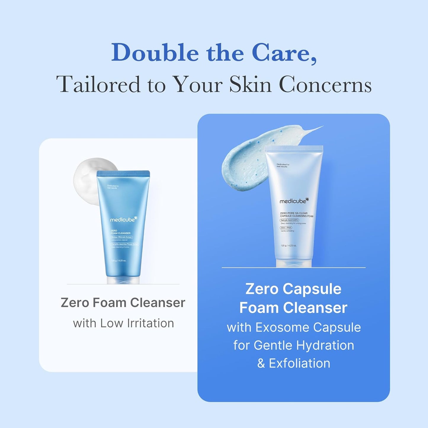 medicube Zero Pore Capsule Cleansing Foam – AHA, BHA & PHA Deep Pore Cleanser (4.23 oz)