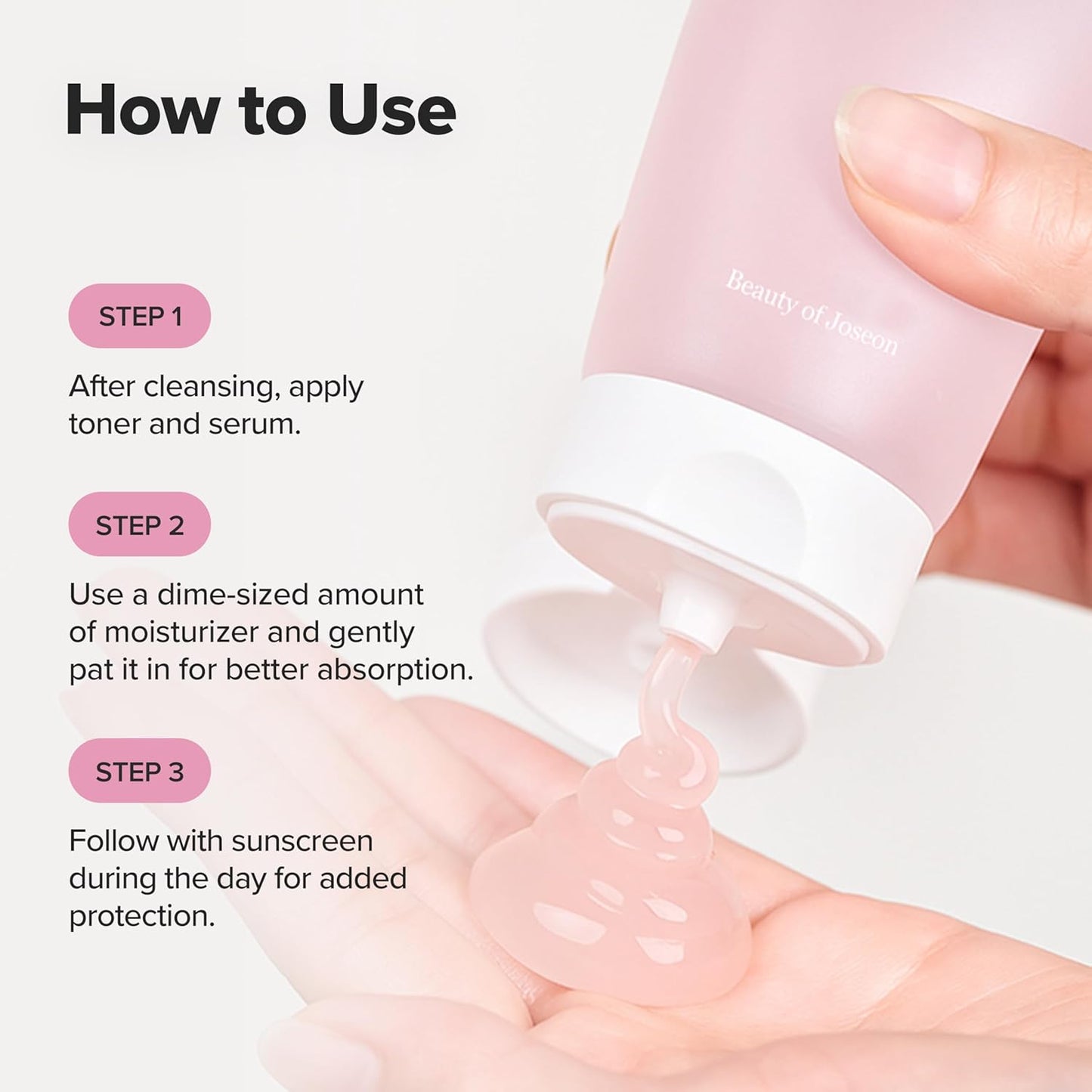 Beauty of Joseon Red Bean Water Gel Moisturizer – Hydrating Peptide Hydro Boost Cream (100ml / 3.38 fl oz)  Refresh and hy