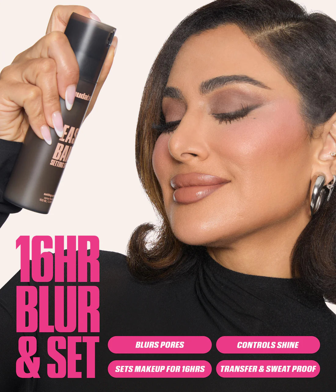 Easy Bake Setting Spray – 16-Hour Long-Lasting Makeup Fixer