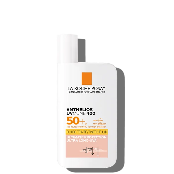 La Roche-Posay Anthelios Tinted Fluid SPF 50+ – High Protection Tinted Sunscreen