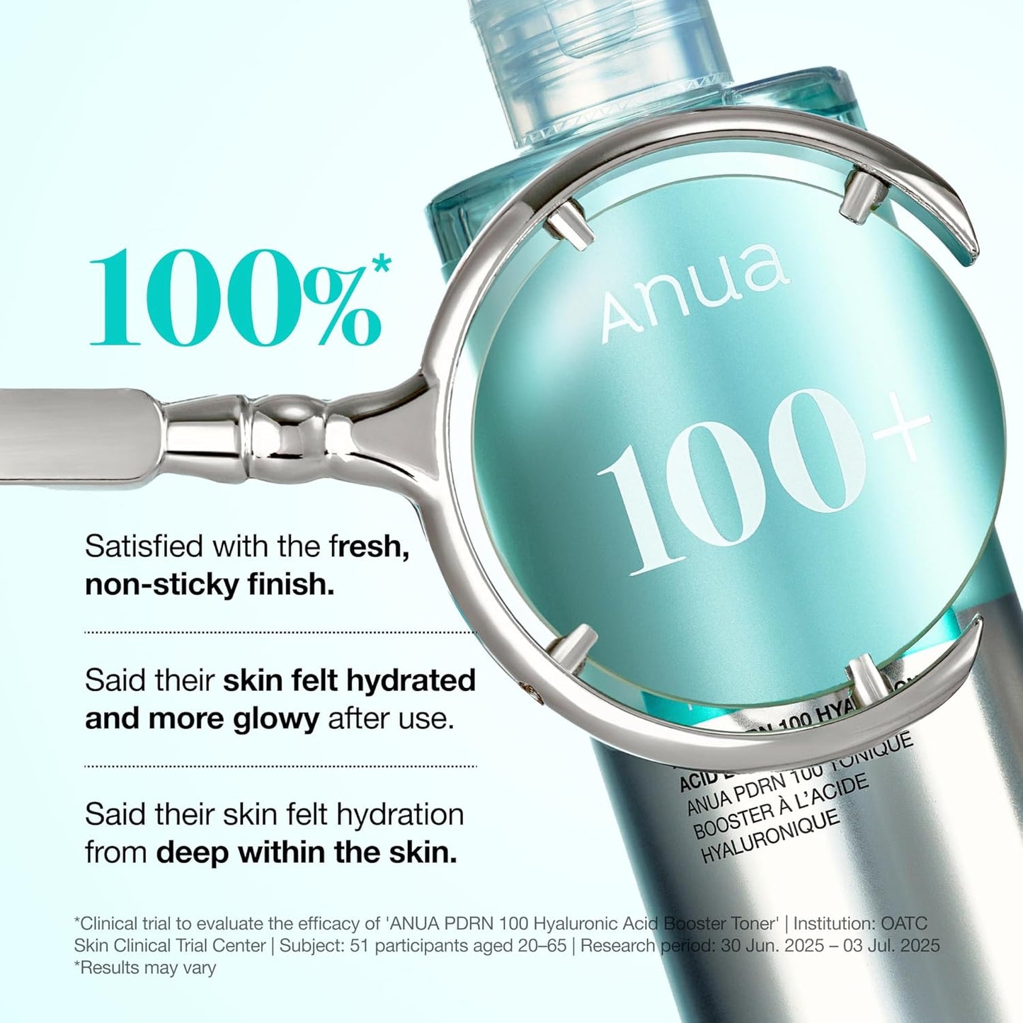 Anua PDRN 100 Hyaluronic Acid Booster Toner, Hydrating Face Toner for Dry Skin, Salmon DNA & Collagen for Glass Skin Glow, Moisturizing Daily Toner for Smooth Texture, Korean Skincare, 8.45 fl oz