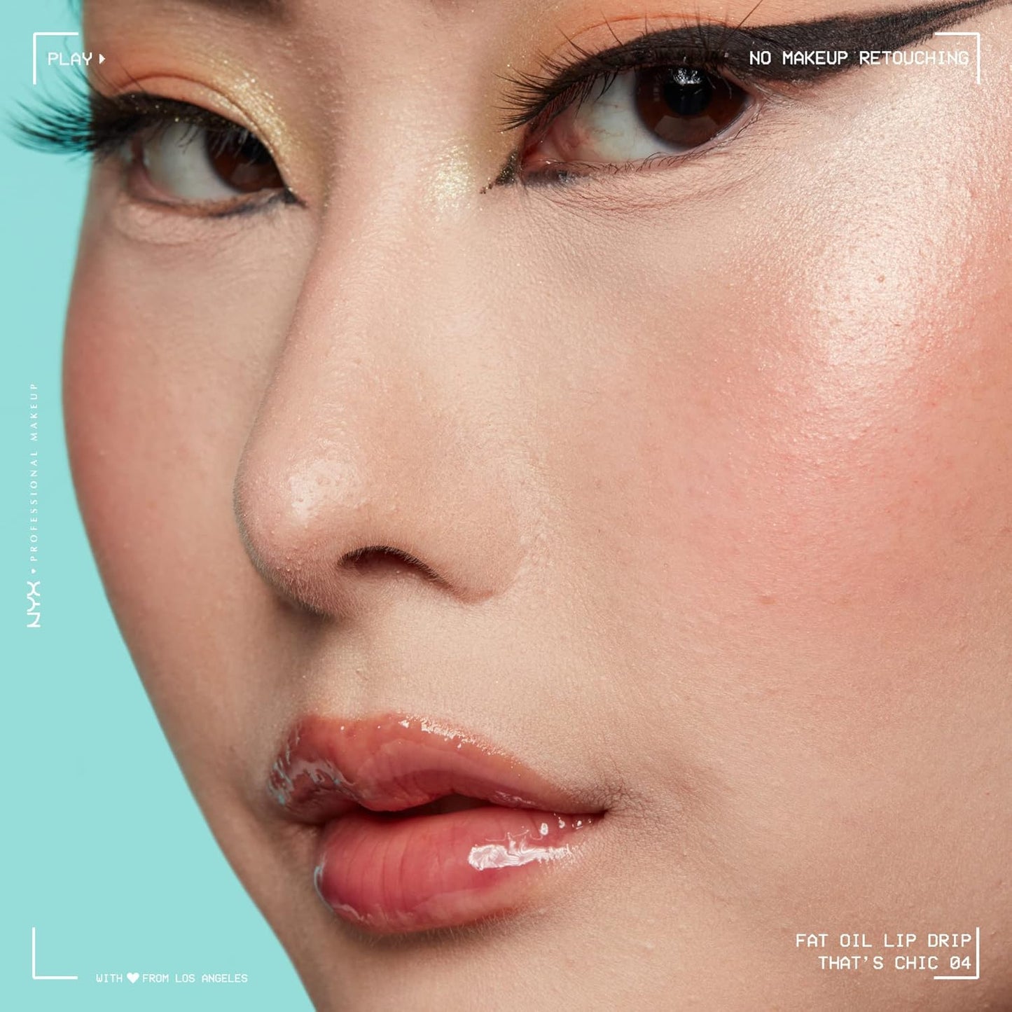 NYX Professional Makeup Fat Oil Lip Drip – Moisturizing Lip Oil Gloss (That’s Chic – Deep Berry)